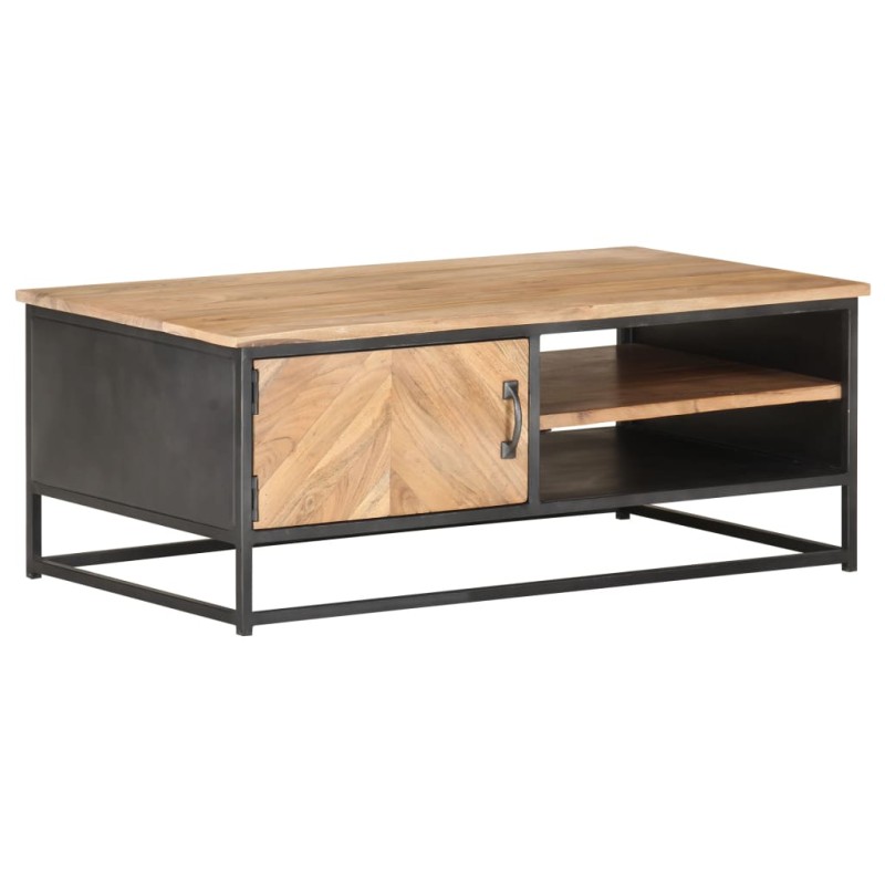 vidaXL Couchtisch 90x50x35 cm Massivholz Akazie vidaXL Couchtisch 90x50x35 cm Massivholz Akazie
