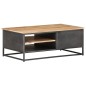 vidaXL Couchtisch 90x50x35 cm Massivholz Akazie vidaXL Couchtisch 90x50x35 cm Massivholz Akazie
