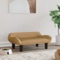 Hundebett Braun 70x40x24 cm Samt Hundebett Braun 70x40x24 cm Samt