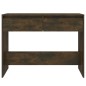 vidaXL Konsolentisch Räuchereiche 100x35x76,5 cm Holzwerkstoff vidaXL Konsolentisch Räuchereiche 100x35x76,5 cm Holzwerkstoff