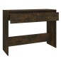 vidaXL Konsolentisch Räuchereiche 100x35x76,5 cm Holzwerkstoff vidaXL Konsolentisch Räuchereiche 100x35x76,5 cm Holzwerkstoff