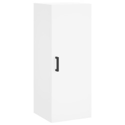 vidaXL Wandschrank Weiß 34,5x34x90 cm