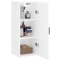 vidaXL Wandschrank Weiß 34,5x34x90 cm vidaXL Wandschrank Weiß 34,5x34x90 cm