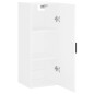 vidaXL Wandschrank Weiß 34,5x34x90 cm vidaXL Wandschrank Weiß 34,5x34x90 cm