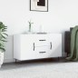 vidaXL Sideboard Weiß 100x36x60 cm Holzwerkstoff vidaXL Sideboard Weiß 100x36x60 cm Holzwerkstoff
