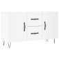 vidaXL Sideboard Weiß 100x36x60 cm Holzwerkstoff vidaXL Sideboard Weiß 100x36x60 cm Holzwerkstoff