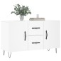 vidaXL Sideboard Weiß 100x36x60 cm Holzwerkstoff vidaXL Sideboard Weiß 100x36x60 cm Holzwerkstoff