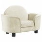 Hundebett Creme 66x40x45 cm Samt Hundebett Creme 66x40x45 cm Samt