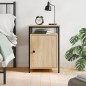 vidaXL Nachttisch Sonoma-Eiche 40x42x60 cm Holzwerkstoff vidaXL Nachttisch Sonoma-Eiche 40x42x60 cm Holzwerkstoff