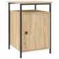 vidaXL Nachttisch Sonoma-Eiche 40x42x60 cm Holzwerkstoff vidaXL Nachttisch Sonoma-Eiche 40x42x60 cm Holzwerkstoff