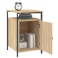 vidaXL Nachttisch Sonoma-Eiche 40x42x60 cm Holzwerkstoff vidaXL Nachttisch Sonoma-Eiche 40x42x60 cm Holzwerkstoff