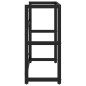 vidaXL Badezimmer Waschtischgestell Schwarz 79x38x83 cm Eisen vidaXL Badezimmer Waschtischgestell Schwarz 79x38x83 cm Eisen