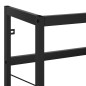vidaXL Badezimmer Waschtischgestell Schwarz 79x38x83 cm Eisen vidaXL Badezimmer Waschtischgestell Schwarz 79x38x83 cm Eisen