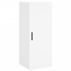 vidaXL Wandschrank Weiß 34,5x34x90 cm