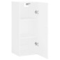 vidaXL Wandschrank Weiß 34,5x34x90 cm vidaXL Wandschrank Weiß 34,5x34x90 cm
