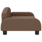 Hundebett Braun 70x45x30 cm Stoff Hundebett Braun 70x45x30 cm Stoff