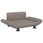 vidaXL Hundebett Taupe 70x45x28 cm Stoff vidaXL Hundebett Taupe 70x45x28 cm Stoff