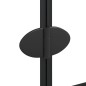 vidaXL Faltbare Duschkabine ESG 100x140 cm Schwarz vidaXL Faltbare Duschkabine ESG 100x140 cm Schwarz