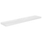 vidaXL Schwebende Wandregale 2 Stk. Hochglanz-Weiß 120x23,5x3,8cm MDF vidaXL Schwebende Wandregale 2 Stk. Hochglanz-Weiß 120x23,5x3,8cm MDF