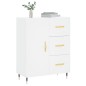 vidaXL Sideboard Weiß 69,5x34x90 cm Holzwerkstoff vidaXL Sideboard Weiß 69,5x34x90 cm Holzwerkstoff