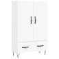 vidaXL Highboard Weiß 69,5x31x115 cm Holzwerkstoff vidaXL Highboard Weiß 69,5x31x115 cm Holzwerkstoff