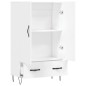 vidaXL Highboard Weiß 69,5x31x115 cm Holzwerkstoff vidaXL Highboard Weiß 69,5x31x115 cm Holzwerkstoff
