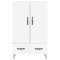 vidaXL Highboard Weiß 69,5x31x115 cm Holzwerkstoff vidaXL Highboard Weiß 69,5x31x115 cm Holzwerkstoff