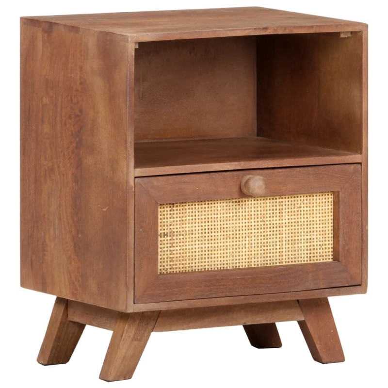 vidaXL Nachttisch 40x30x50 cm Mango Massivholz vidaXL Nachttisch 40x30x50 cm Mango Massivholz