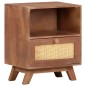 vidaXL Nachttisch 40x30x50 cm Mango Massivholz vidaXL Nachttisch 40x30x50 cm Mango Massivholz