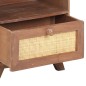 vidaXL Nachttisch 40x30x50 cm Mango Massivholz vidaXL Nachttisch 40x30x50 cm Mango Massivholz