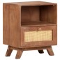 vidaXL Nachttisch 40x30x50 cm Mango Massivholz vidaXL Nachttisch 40x30x50 cm Mango Massivholz