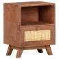 vidaXL Nachttisch 40x30x50 cm Mango Massivholz vidaXL Nachttisch 40x30x50 cm Mango Massivholz