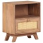 vidaXL Nachttisch 40x30x50 cm Mango Massivholz vidaXL Nachttisch 40x30x50 cm Mango Massivholz
