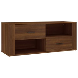 vidaXL TV-Schrank Braun Eichen-Optik 100x35x40 cm Holzwerkstoff