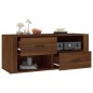 vidaXL TV-Schrank Braun Eichen-Optik 100x35x40 cm Holzwerkstoff vidaXL TV-Schrank Braun Eichen-Optik 100x35x40 cm Holzwerkstoff