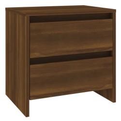 vidaXL Nachttisch Braun Eichen-Optik 45x34,5x44,5 cm Holzwerkstoff