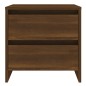 vidaXL Nachttisch Braun Eichen-Optik 45x34,5x44,5 cm Holzwerkstoff