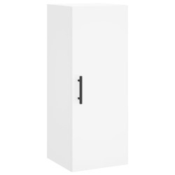 vidaXL Wandschrank Weiß 34,5x34x90 cm