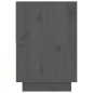 vidaXL Nachttische 2 Stk. Grau 60x34x51 cm Massivholz Kiefer vidaXL Nachttische 2 Stk. Grau 60x34x51 cm Massivholz Kiefer
