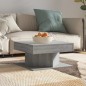 vidaXL Couchtisch Grau Sonoma 57x57x30 cm Holzwerkstoff vidaXL Couchtisch Grau Sonoma 57x57x30 cm Holzwerkstoff