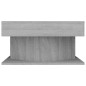 vidaXL Couchtisch Grau Sonoma 57x57x30 cm Holzwerkstoff vidaXL Couchtisch Grau Sonoma 57x57x30 cm Holzwerkstoff