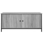 vidaXL TV-Schrank mit Türen Grau Sonoma 102x35x45 cm Holzwerkstoff vidaXL TV-Schrank mit Türen Grau Sonoma 102x35x45 cm Holzwerkstoff
