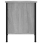 vidaXL TV-Schrank mit Türen Grau Sonoma 102x35x45 cm Holzwerkstoff vidaXL TV-Schrank mit Türen Grau Sonoma 102x35x45 cm Holzwerkstoff
