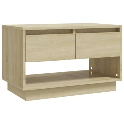 vidaXL TV-Schrank Sonoma-Eiche 70x41x44 cm Holzwerkstoff