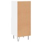 vidaXL Sideboard Weiß 34,5x34x90 cm Holzwerkstoff vidaXL Sideboard Weiß 34,5x34x90 cm Holzwerkstoff