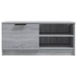 vidaXL TV-Schrank Grau Sonoma 80x35x36,5 cm Holzwerkstoff vidaXL TV-Schrank Grau Sonoma 80x35x36,5 cm Holzwerkstoff