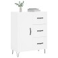vidaXL Sideboard Weiß 69,5x34x90 cm Holzwerkstoff vidaXL Sideboard Weiß 69,5x34x90 cm Holzwerkstoff