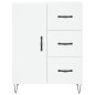 vidaXL Sideboard Weiß 69,5x34x90 cm Holzwerkstoff vidaXL Sideboard Weiß 69,5x34x90 cm Holzwerkstoff