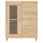vidaXL Highboard Sonoma-Eiche 69,5x34x180 cm Holzwerkstoff vidaXL Highboard Sonoma-Eiche 69,5x34x180 cm Holzwerkstoff
