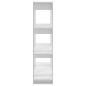 vidaXL Bücherregal/Raumteiler Weiß 100x30x123,5 cm vidaXL Bücherregal/Raumteiler Weiß 100x30x123,5 cm